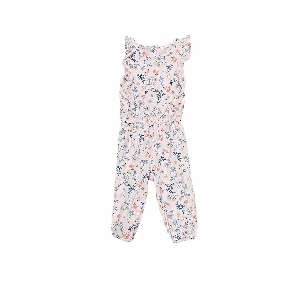 Carter’s pink floral jumper size 9 months